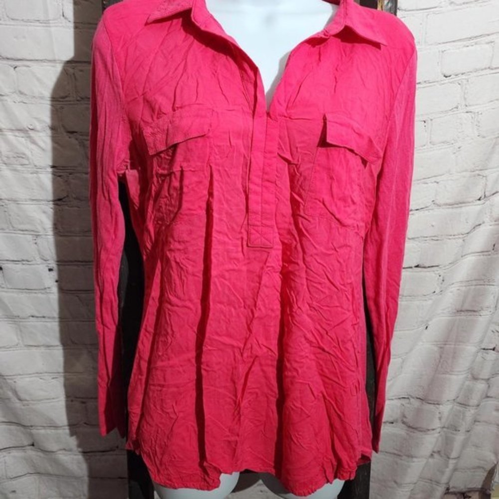 Medium Long Sleeve Shirt with Pockets - Grace Elements